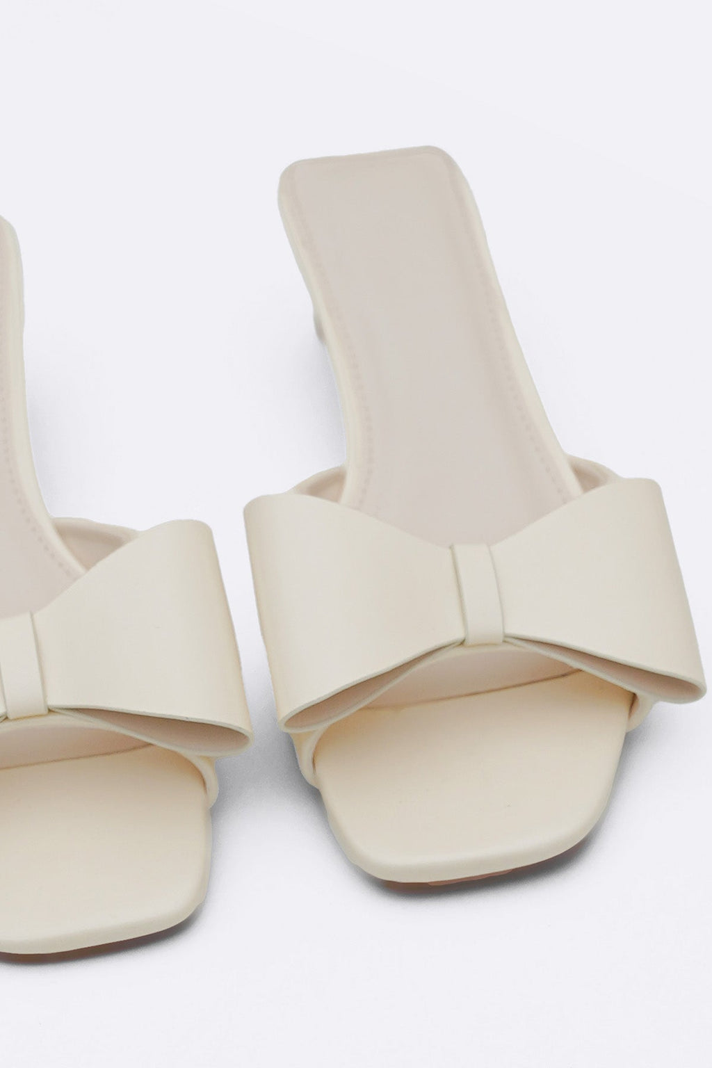 BOW MINI HEELS