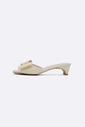 BOW MINI HEELS