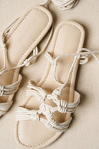 CAPRI WOVEN SLIDES